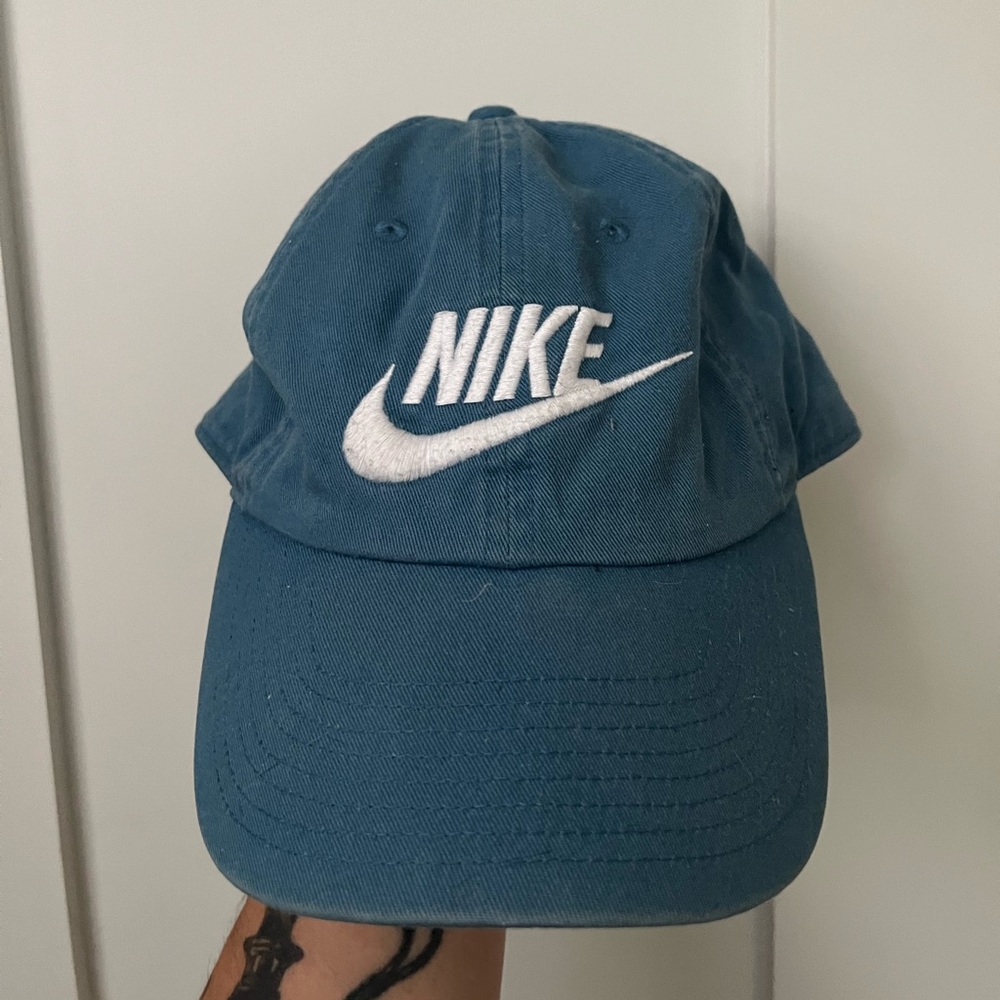 Blue Nike Swish Hat